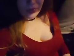 Turkish Tit Sucking and Blowjob in the car